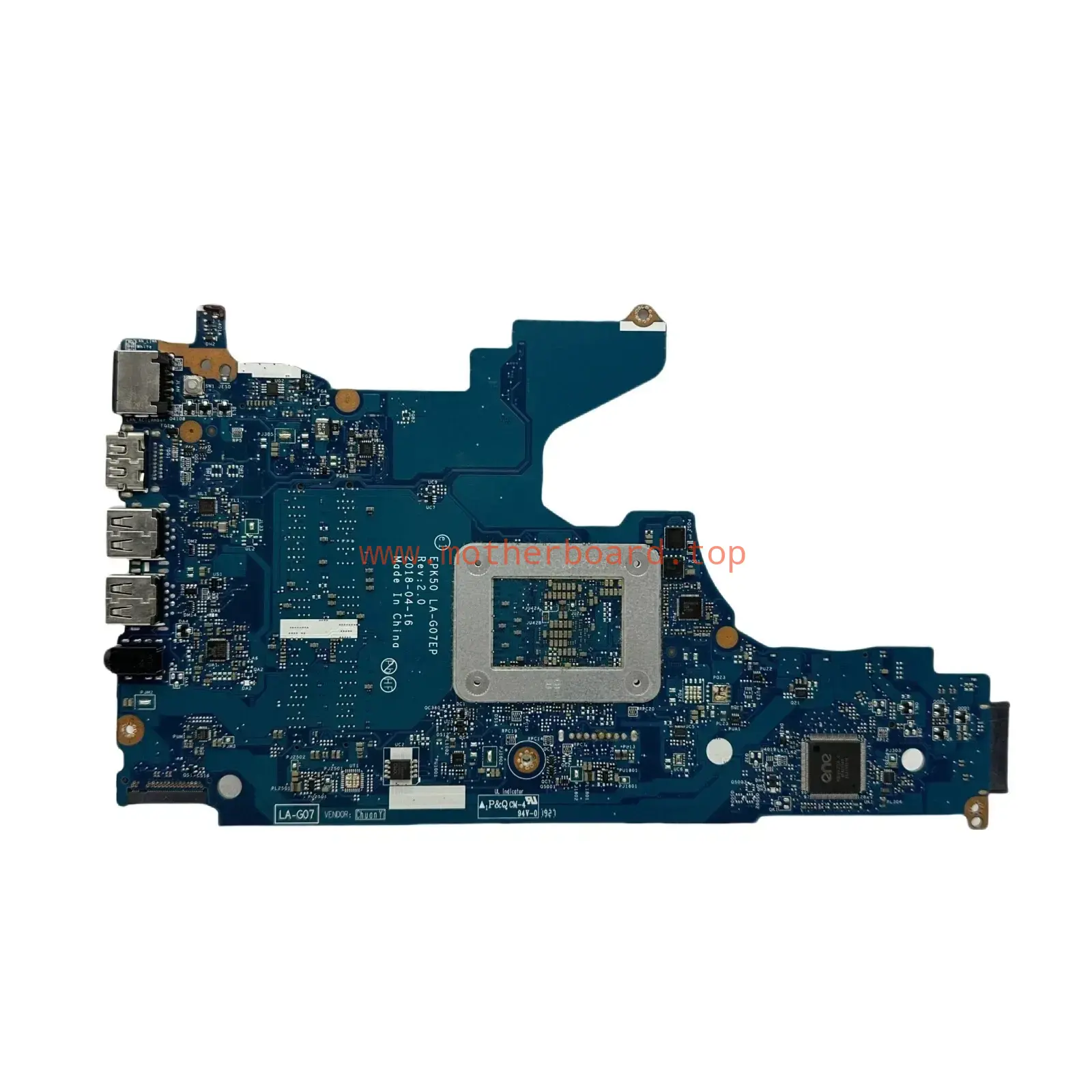 LA-G07EP For HP 250 G7 15-DA Laptop Motherboard Wirh i5-8250U CPU L20369-601/001 4