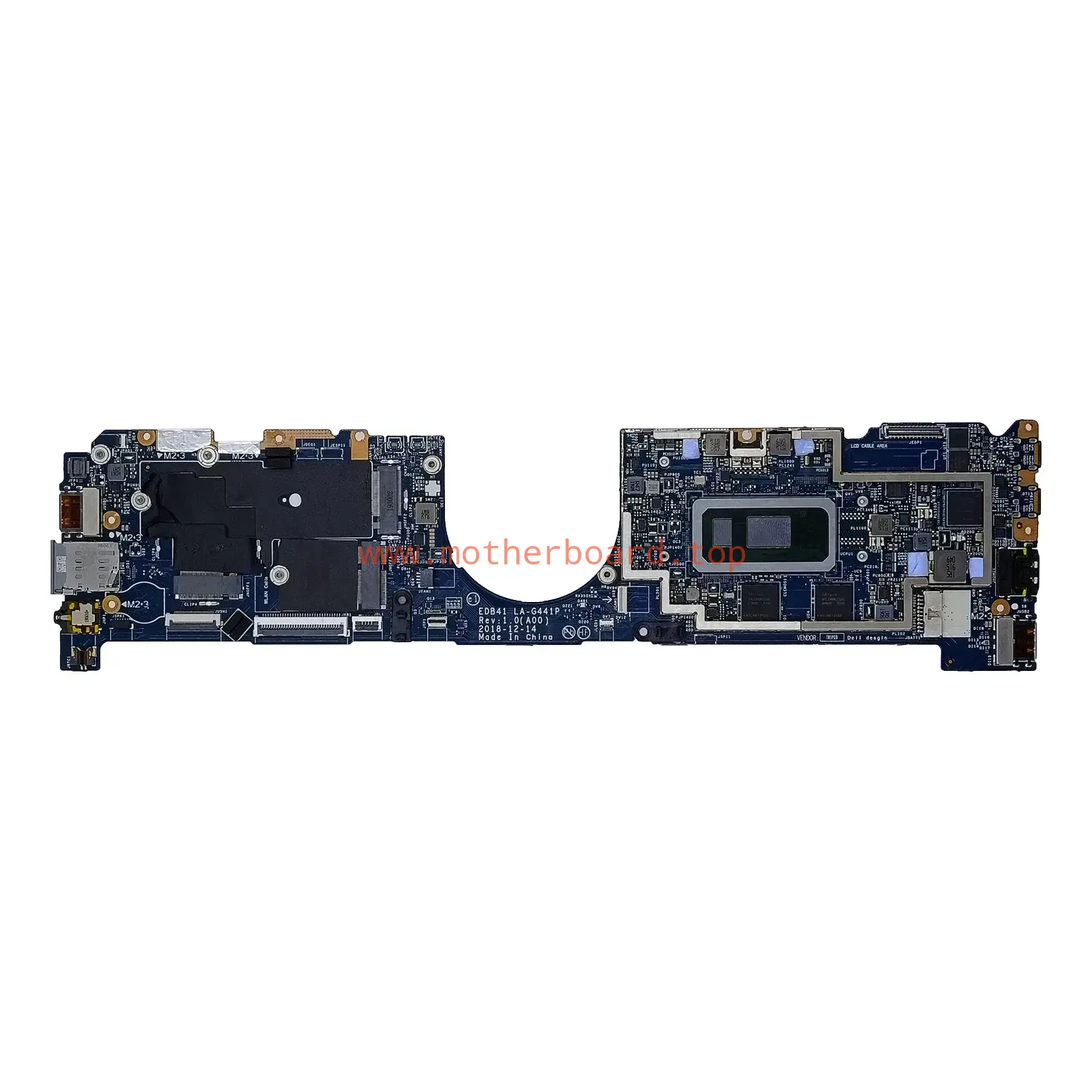 0R5P25 For Dell Latitude 7400 Laptop Motherboard EDB41 LA-G441P i7-8665U 16GB 2