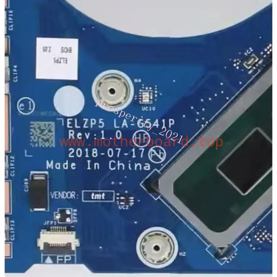 For Lenovo Yoga 730-15IWL i5-8265U 8GB LA-G541P 5B20Z65363 Motherboard 2