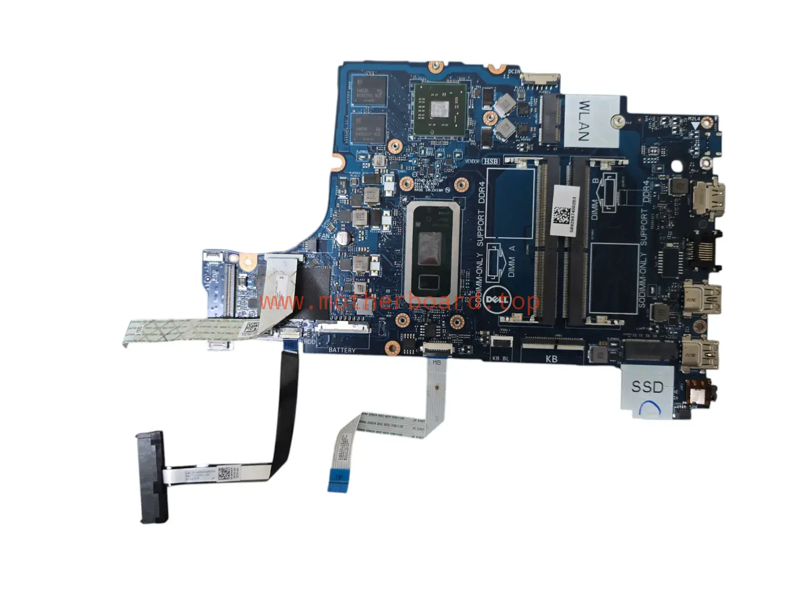 LA-G716P 0P65F7 i5-10210U@1.6GHz For Dell Inspiron 3790 Motherboard 3