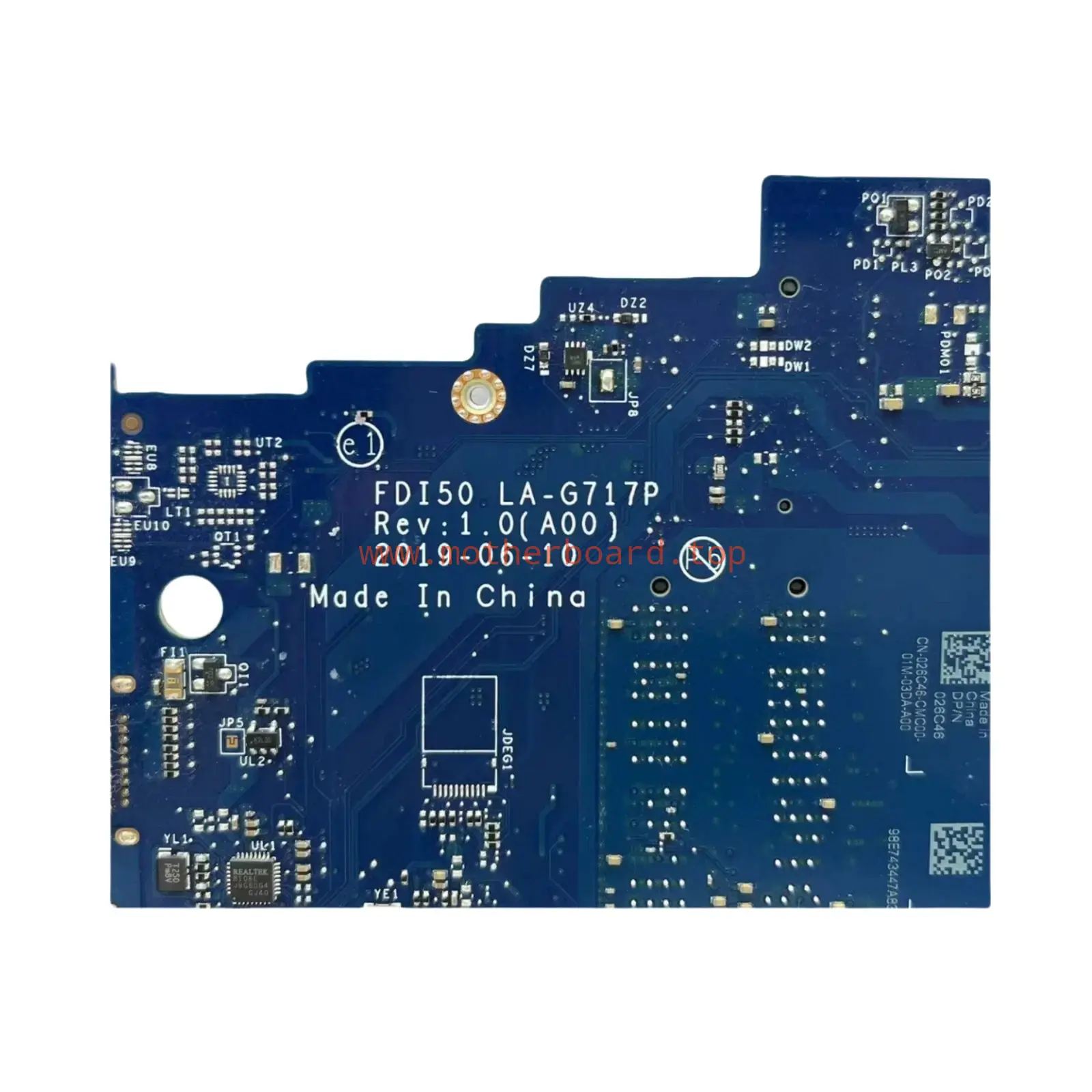 LA-G717P For Dell 3490 3590 3790 5494 5594 Motherboard i7-10510U CPU CN-026C46 3