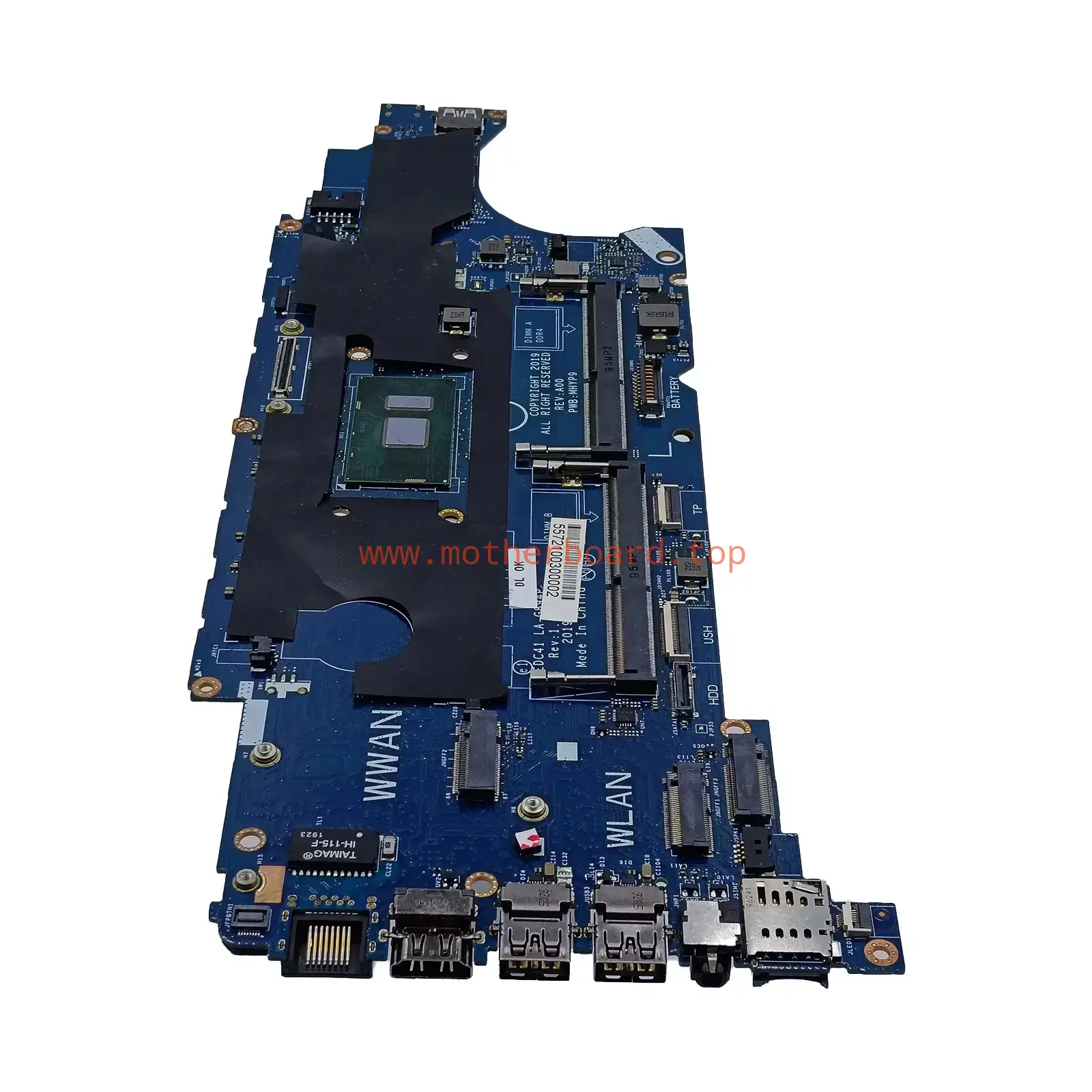 LA-G894P For Dell Latitude 5400 Motherboard i3-8130U i5-8350U i7-8650U CPU 3