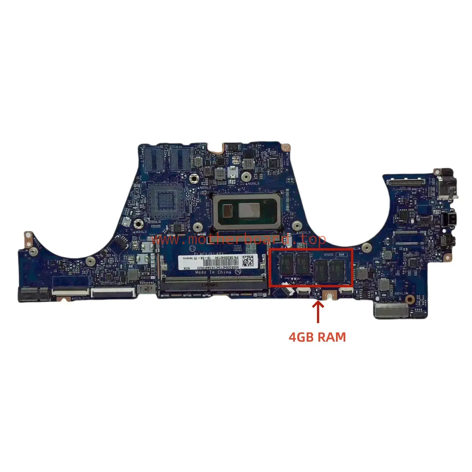LA-H081P For Lenovo C340-14IWL/FLEX-14IWL Motherboard 5405U/i3/i5 CPU 0GB/4GB 3