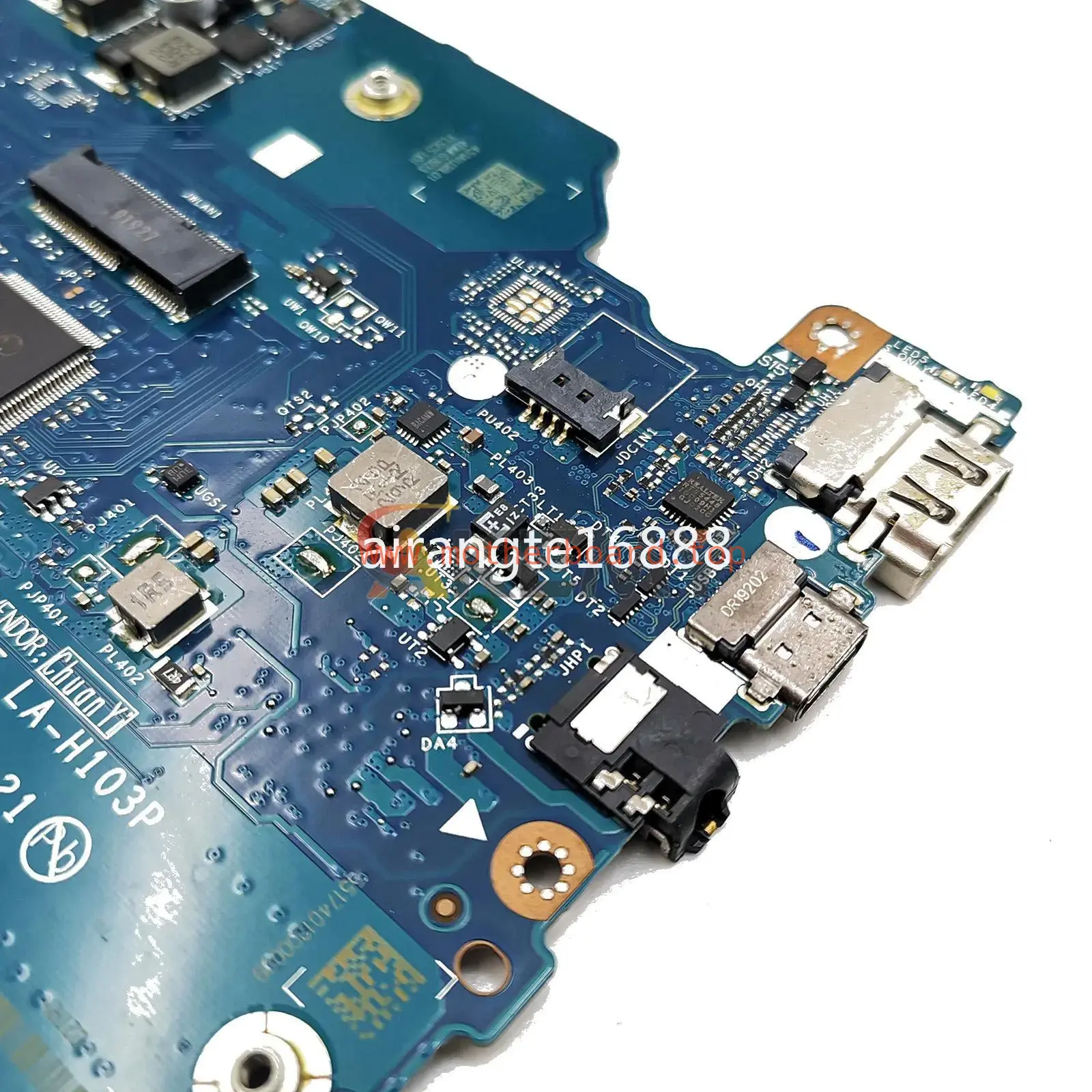 LA-H103P For Lenovo Ideapad S340-15IIL Motherboard with i3 i5 i7 CPU 4GB RAM 4