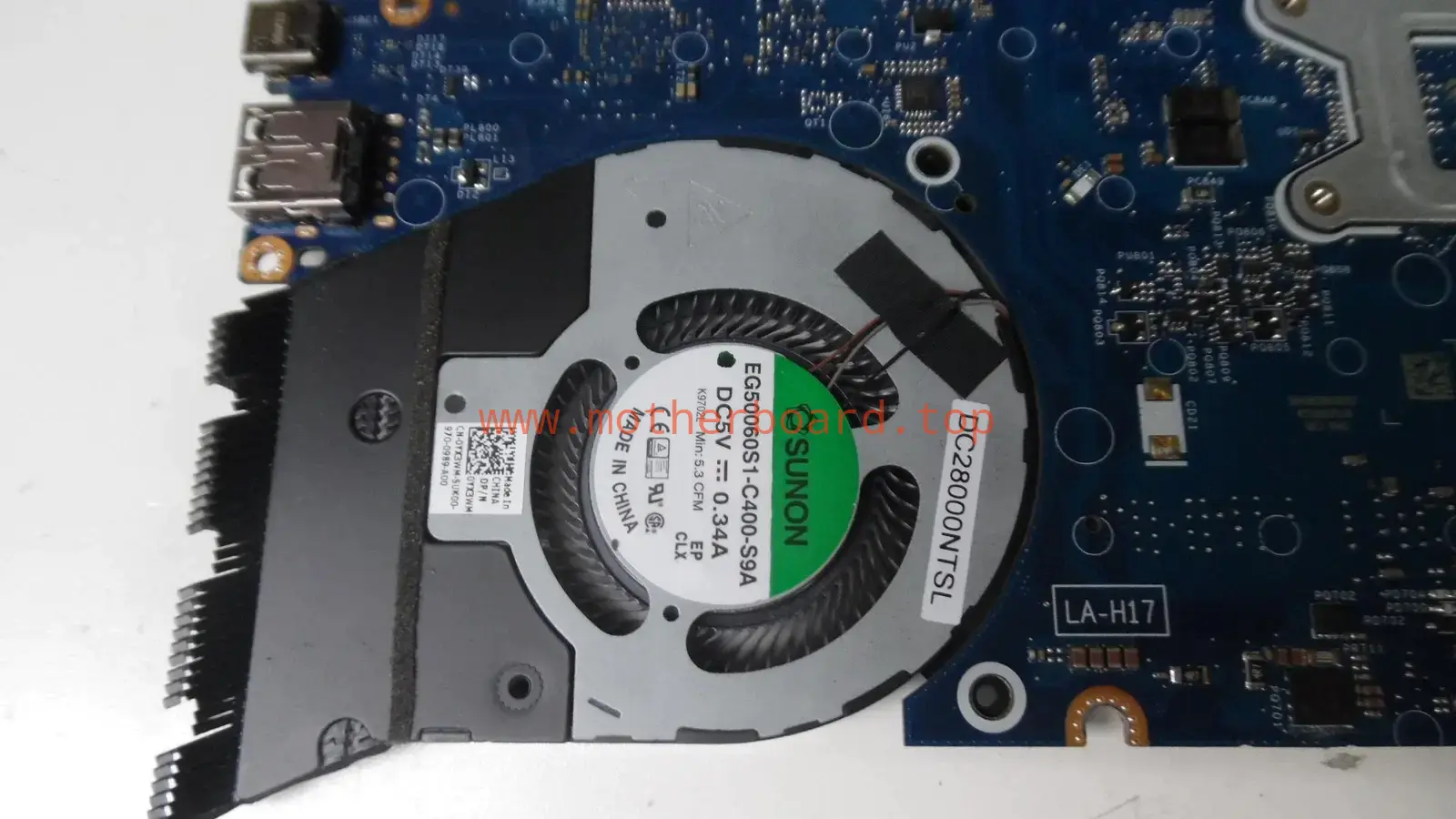 Dell LA-H171P Motherboard for Latitude 5401 - Intel Core i5-9400H (SRFDM) 39CRJ 2