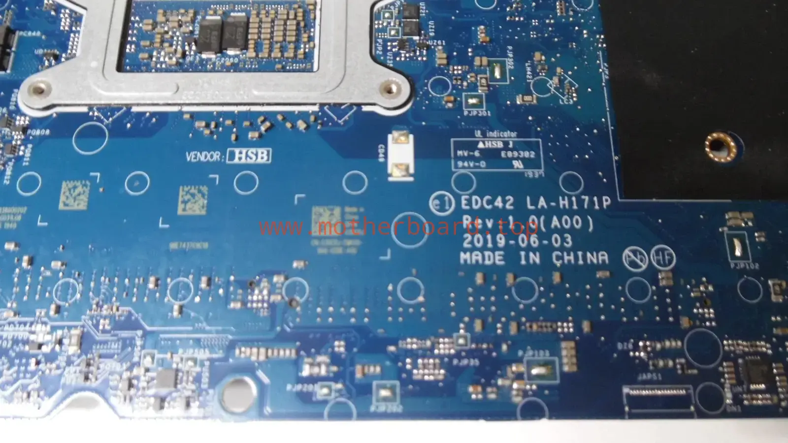 Dell LA-H171P Motherboard for Latitude 5401 - Intel Core i5-9400H (SRFDM) 39CRJ 3