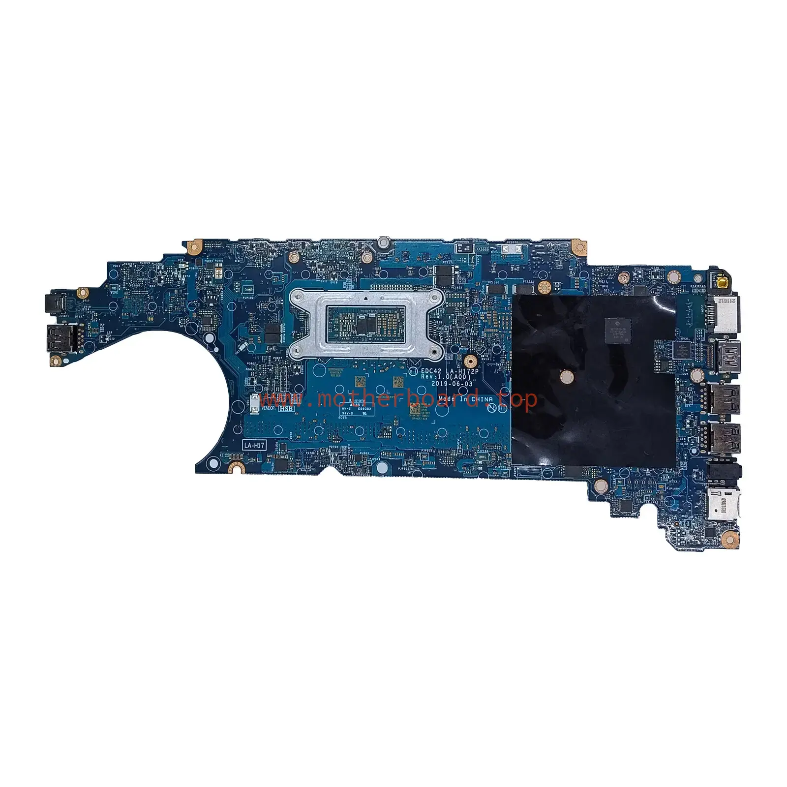 04TXRT For Dell Latitude 5401 Motherboard EDC42 LA-H172P i5-9400H MX150 2GB