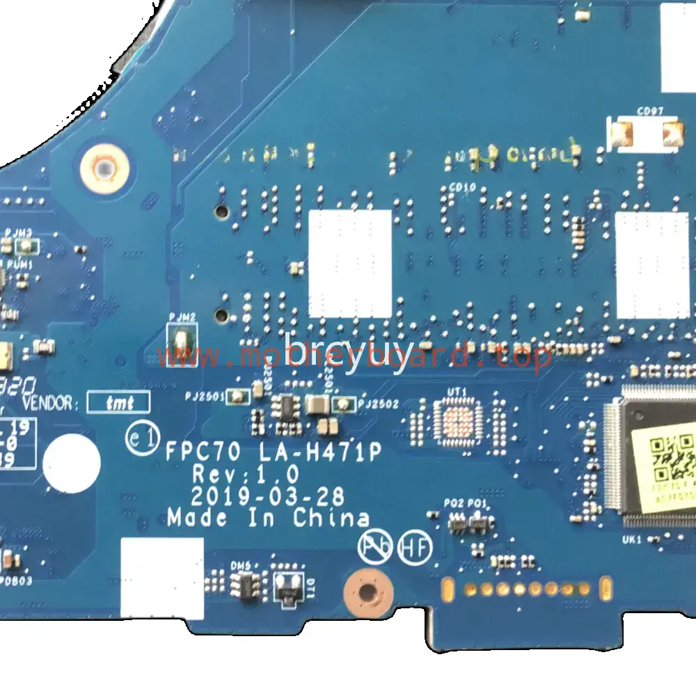 LA-H471P For HP GAMING 17-CD Motherboard w/ CPU I5-9300H I7-9750H GPU GTX1050 3G 3