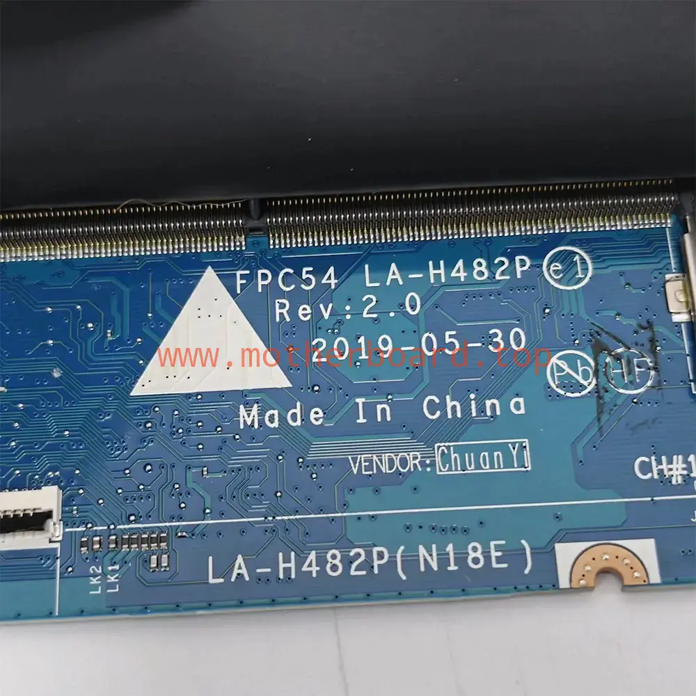 For HP OMEN 15-DH i7-9750H RTX2070 8G Motherboard LA-H482P L59767-601 3