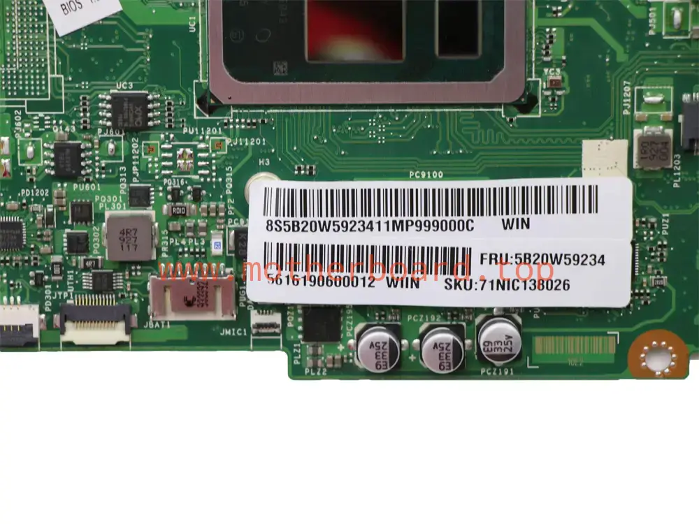 For Lenovo ideapad S340-13IML UMA Motherboard I3 I5 8G LA-H951P 5B20W59234 4