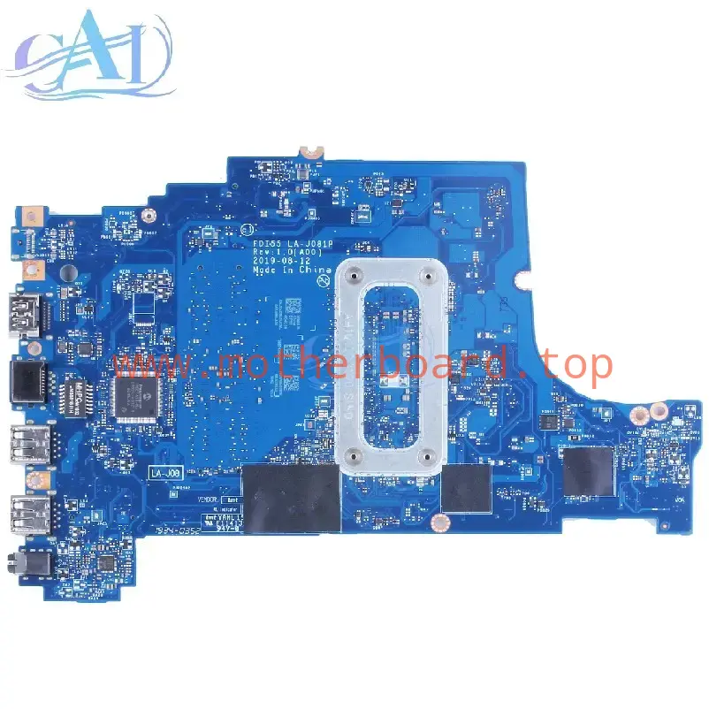 LA-J081P For Dell 3493 3593 5593 Laptop Motherboard I3 I5 I7-10TH CPU 2