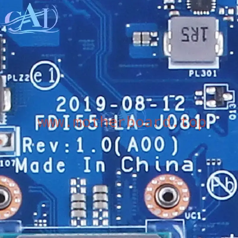 LA-J081P For Dell 3493 3593 5593 Laptop Motherboard I3 I5 I7-10TH CPU 4