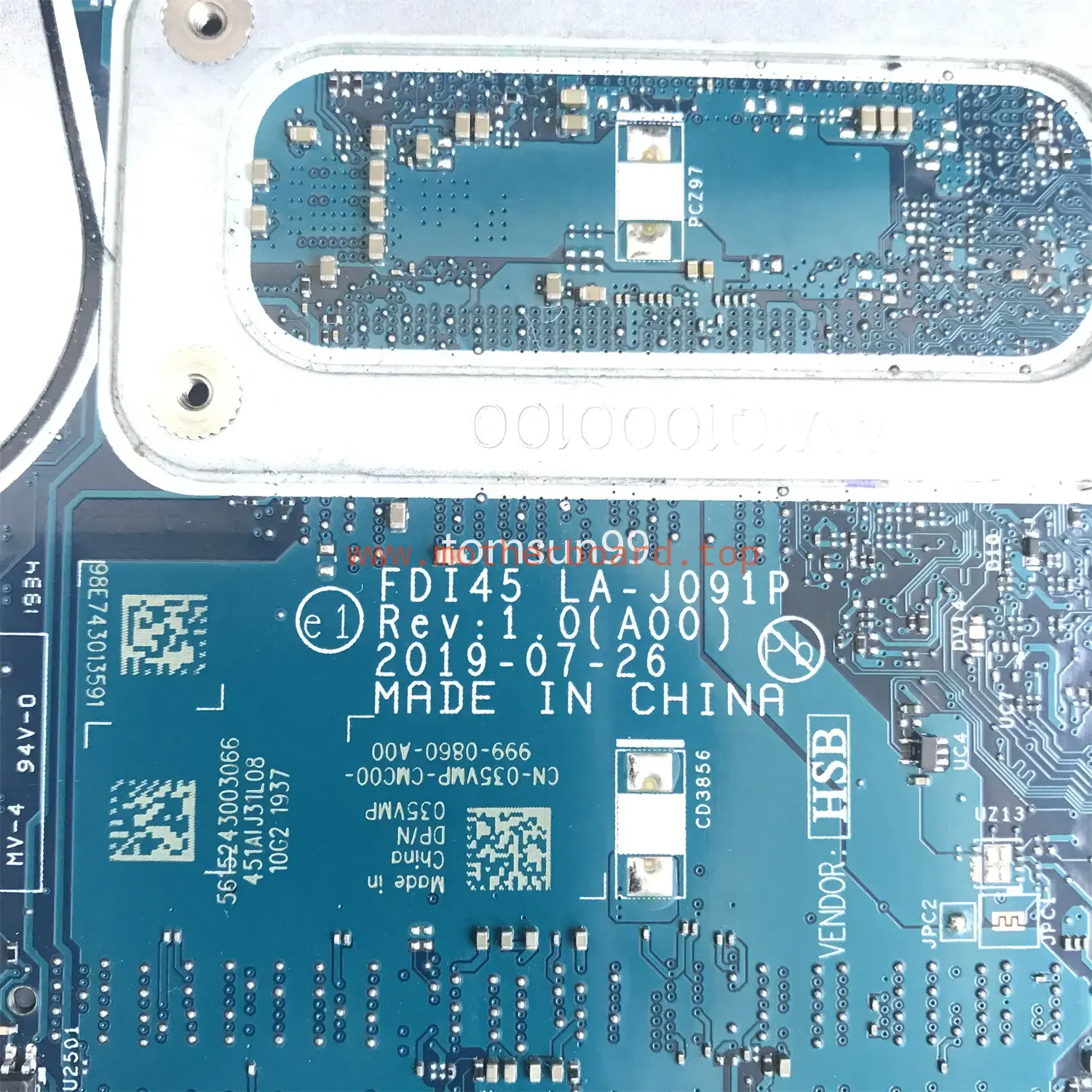 For DELL 3593 5493 5593 FDI45 LA-J091P LA-J092P Motherboard i5 i7 CPU N17S-G0-A1 4