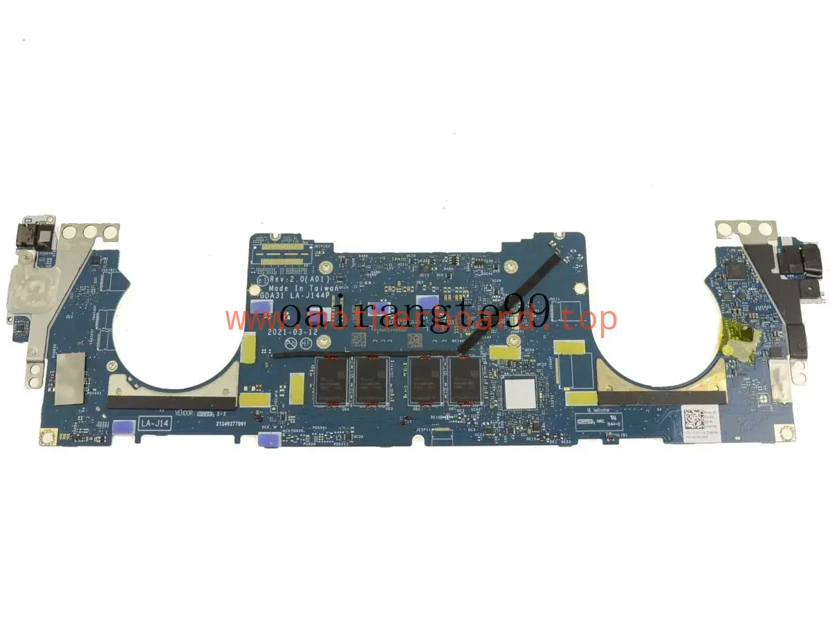 LA-J144P For Dell XPS 13 9310 Motherboard 28VG7 THX8P W/ i5-1135G7 CPU 16GB-RAM 2