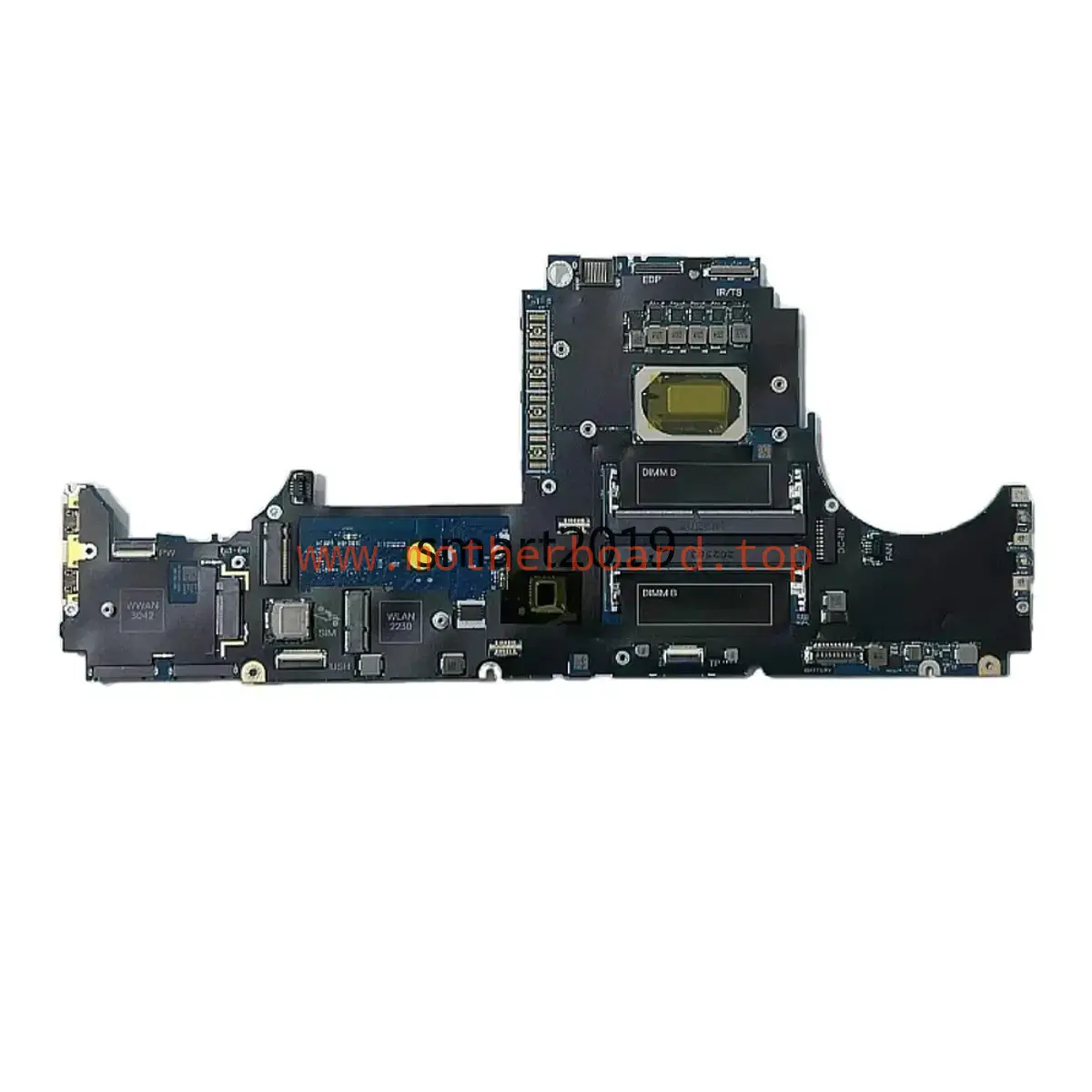 For Dell Precision 7550 LA-J171P W/ i5 i7 i9 W-10855M W-10885M CPU Motherboard