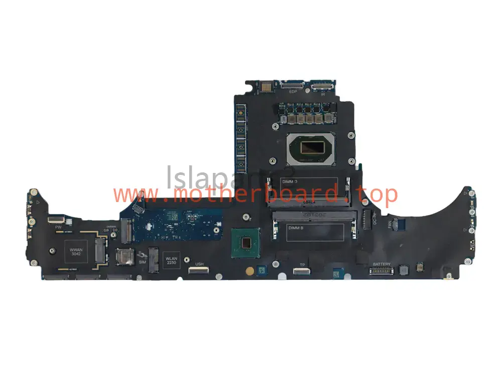 For Dell Precision 7750 Motherboard i5-10750H i7-10850H i9-10885H LA-J181P 6C9TK