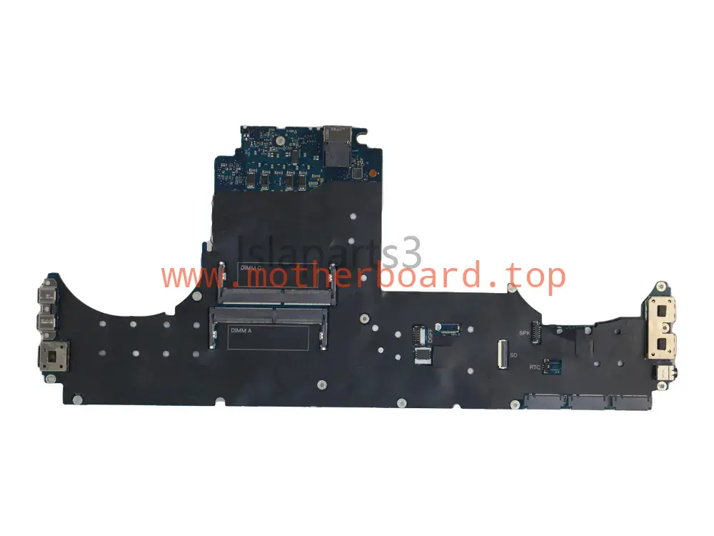 For Dell Precision 7750 Motherboard i5-10750H i7-10850H i9-10885H LA-J181P 6C9TK 2
