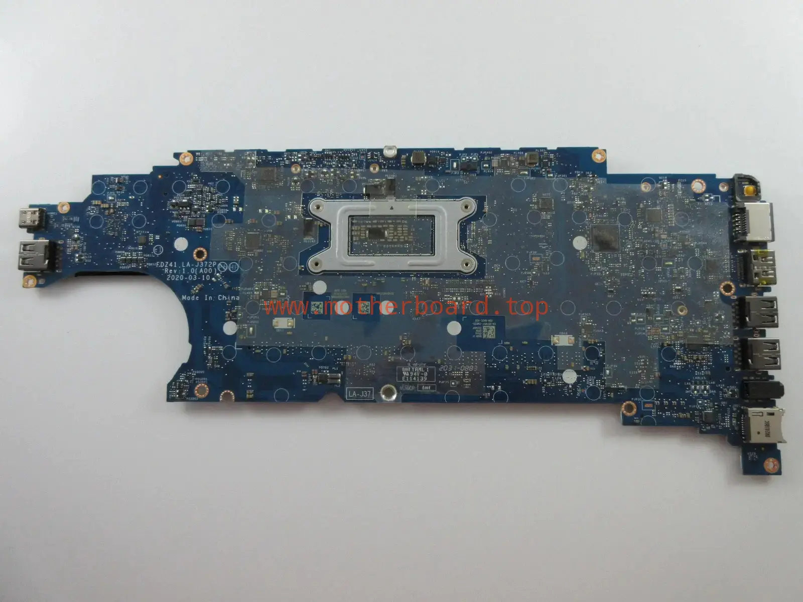 098W3W For DELL Latitude 5410 i7-10810U LA-J372P FDZ41 motherboard 2
