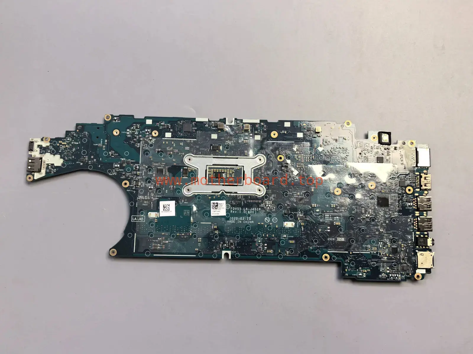 For DELL Precision 3550 I7-10610U LA-J451P Laptop Motherboard 03F1C0 JWYFF 2