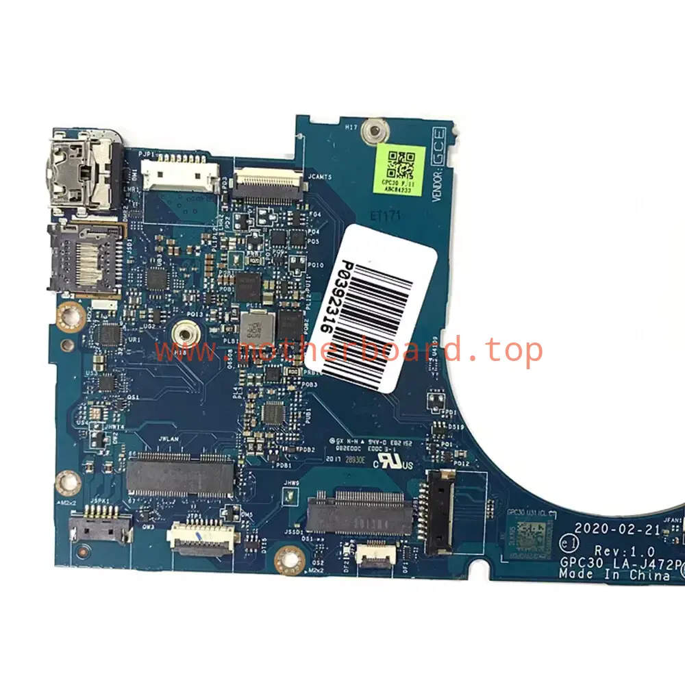 For HP Envy 13-BA i5-1035G1 8G Motherboard GPC30 LA-J472P L94589-601 Mainboard 4