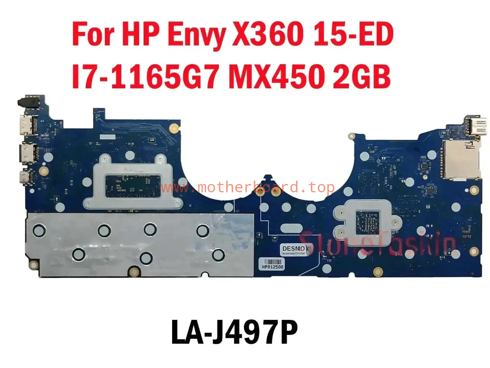 M20702-601 For HP ENVY X360 15-ED Motherboard GPT50 LA-J497P With I7 MX450 2GB