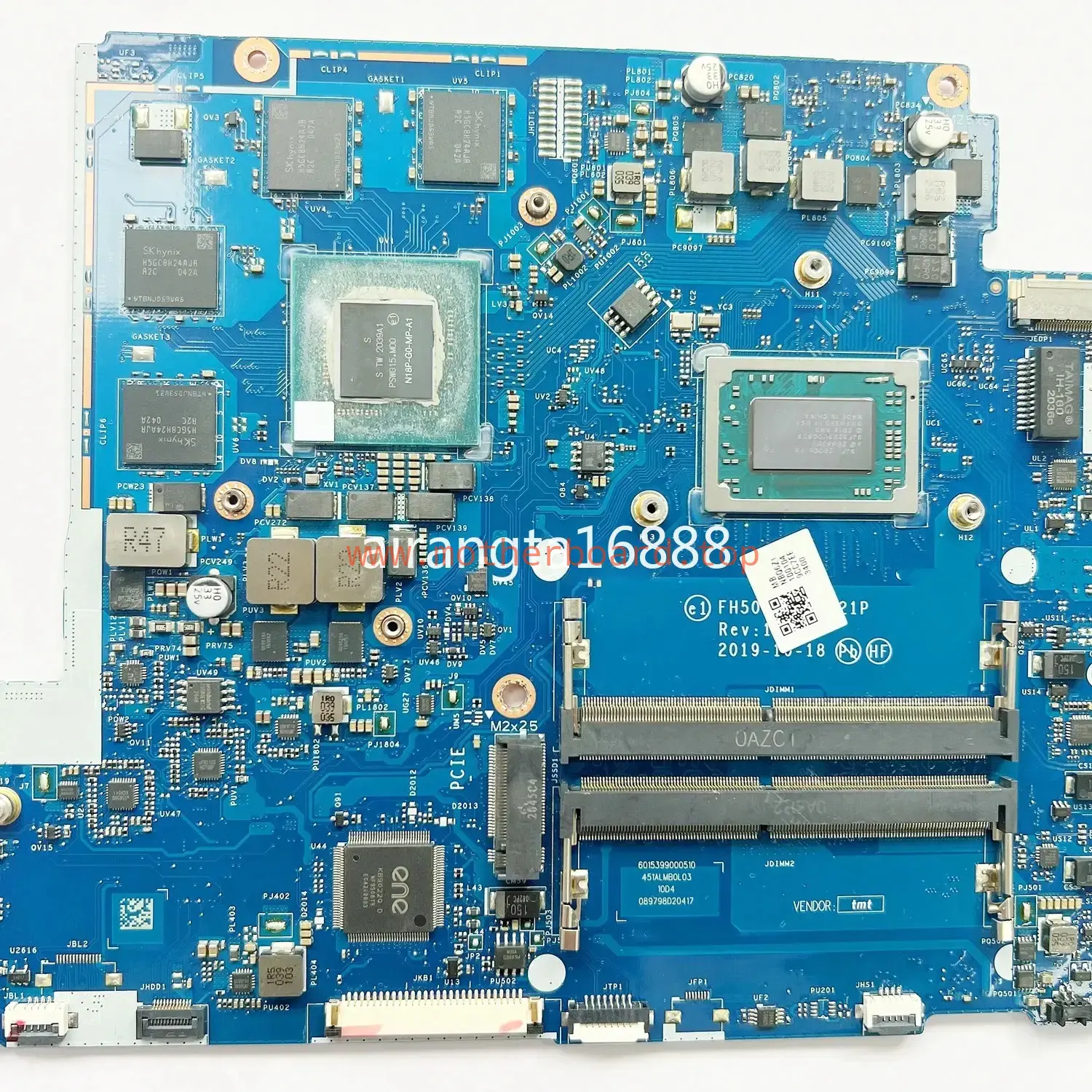 FH50Q LA-J621P For ACER Nitro 5 AN515-34/43 Motherboard With R5/R7 GTX1650 4GB 2