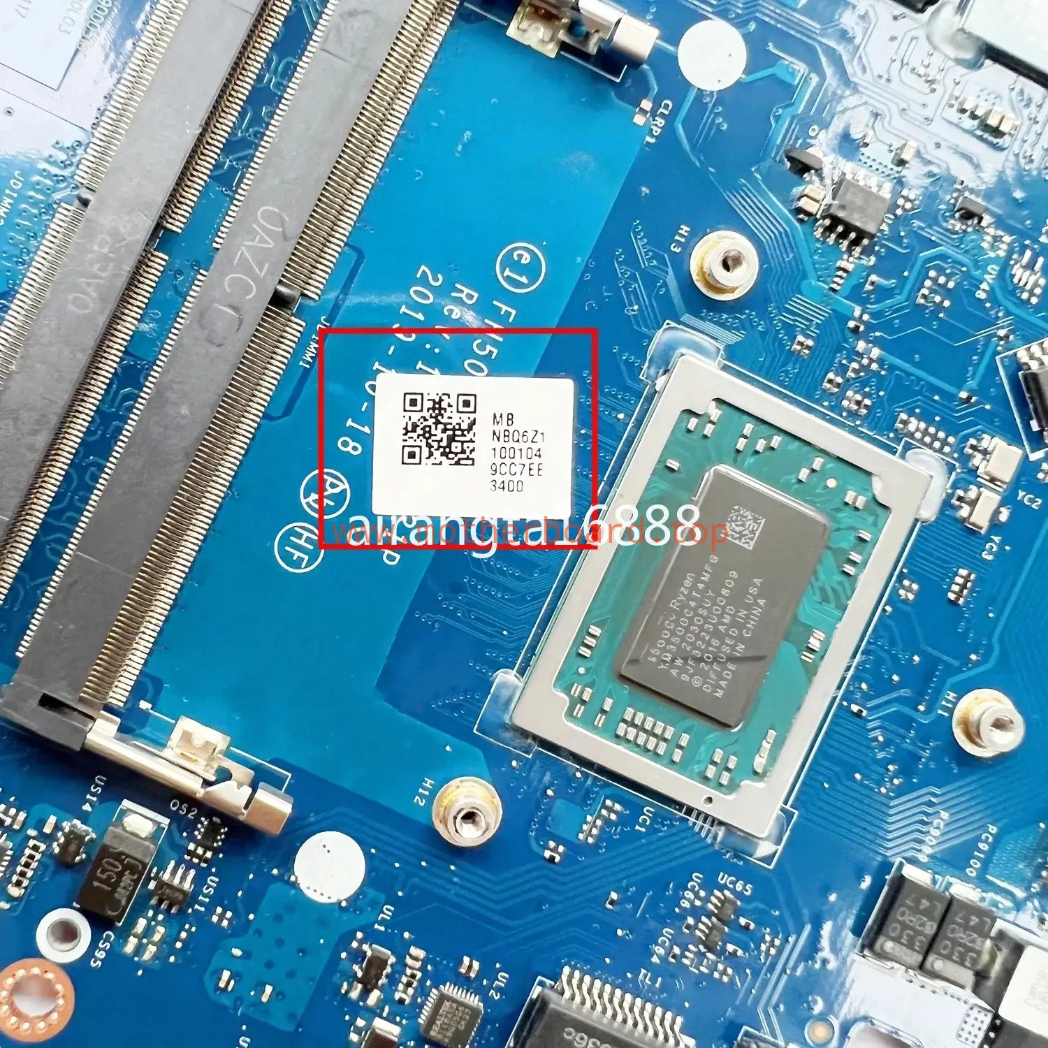 FH50Q LA-J621P For ACER Nitro 5 AN515-34/43 Motherboard With R5/R7 GTX1650 4GB 4