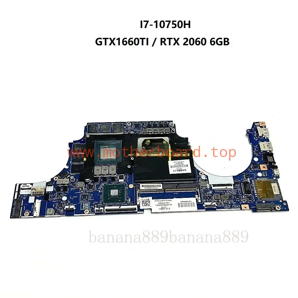 LA-J642P For HP Pavilion 15-dk Motherboard I5-10300H I7-10750H CPU RTX2060 6GB