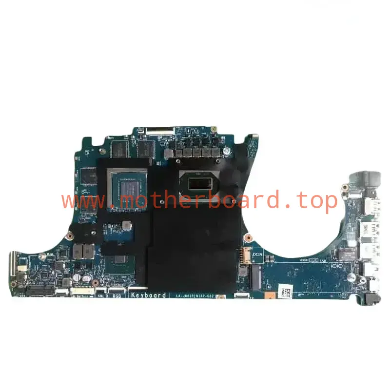 For HP 15-DH LA-J661P Motherboard with CPU I7-10750HQ 100% Tested Ok