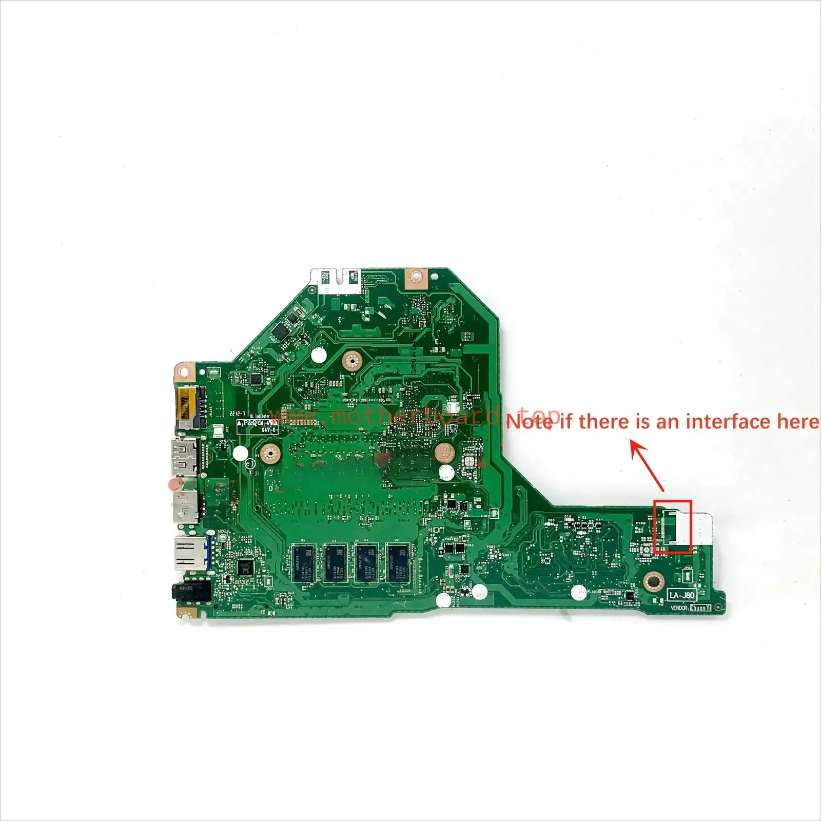 LA-J801P Mainboard For ACER Aspire A315-56 Laptop Motherboard I3-1005G1 i5 i7 2