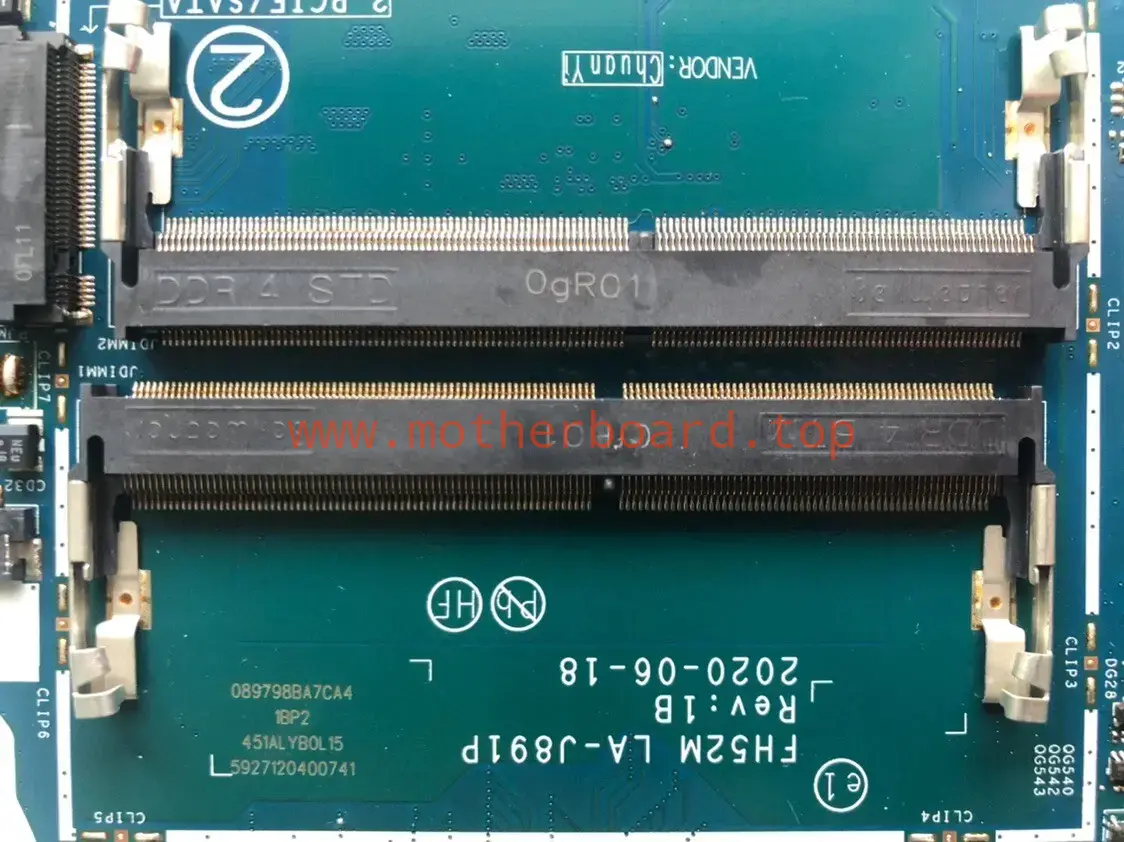 LA-J891P For Acer PH315-53 Motherboard i5-10300H i7-10750H CPU GTX1660Ti GTX2060 3