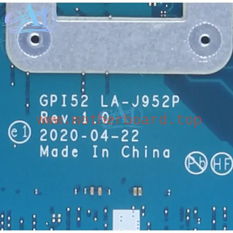 LA-J952P For HP Pavilion 15-DA Laptop Motherboard i5-1035G1 N16V-GMR1-S-A2 DDR4 3