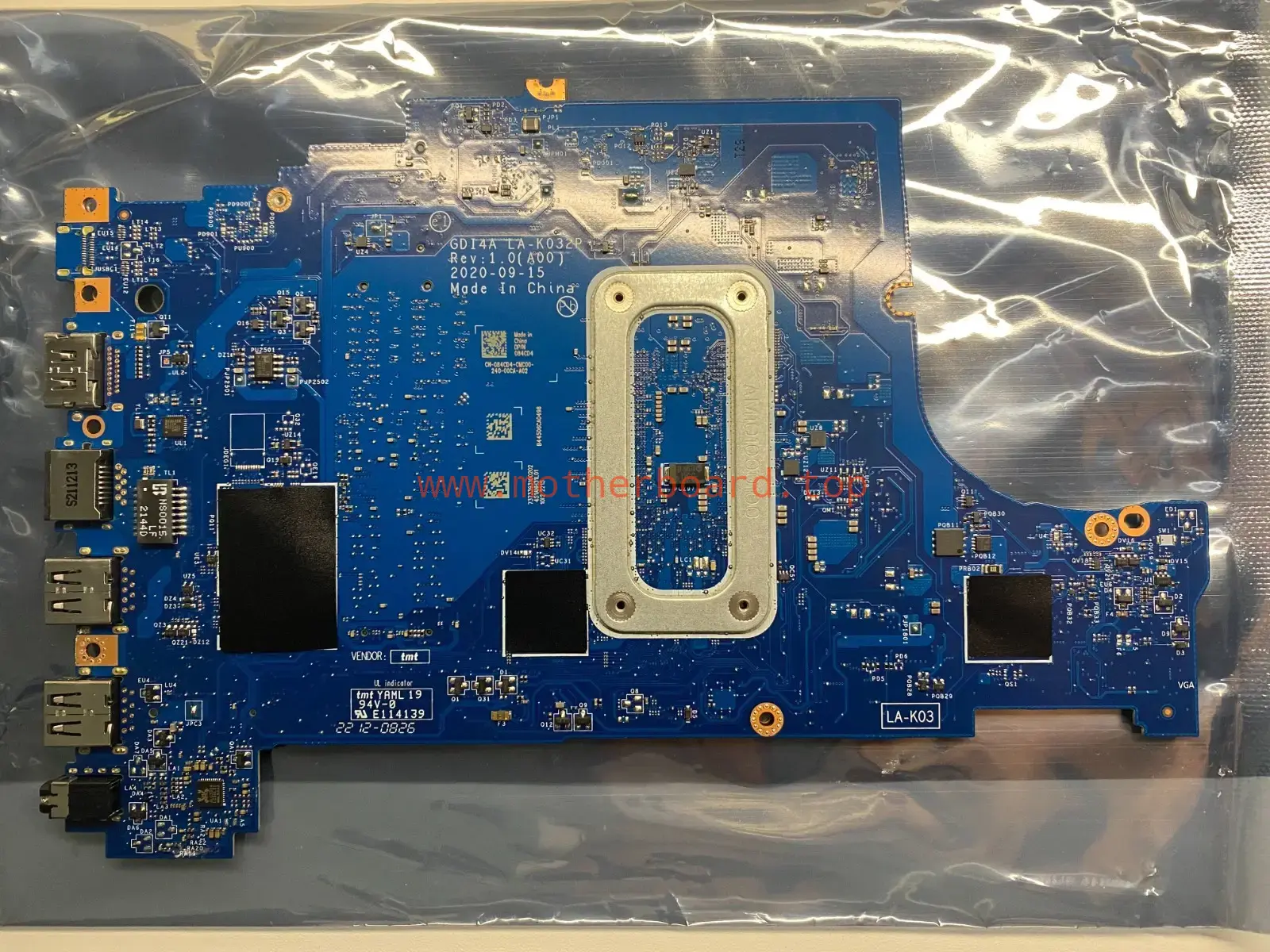 FOR Dell Vostro 3400 3500 Inspiron 3501 Motherboard LA-K032P i7-1165G7 084CD4 2