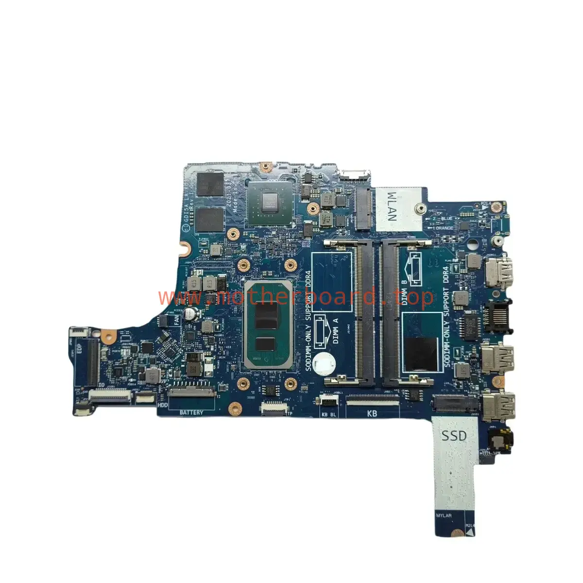 For Vostro 3400 3500 Inspiron 3501 Motherboard LA-K036P i5-1135G7 i7-1165G7 CPU
