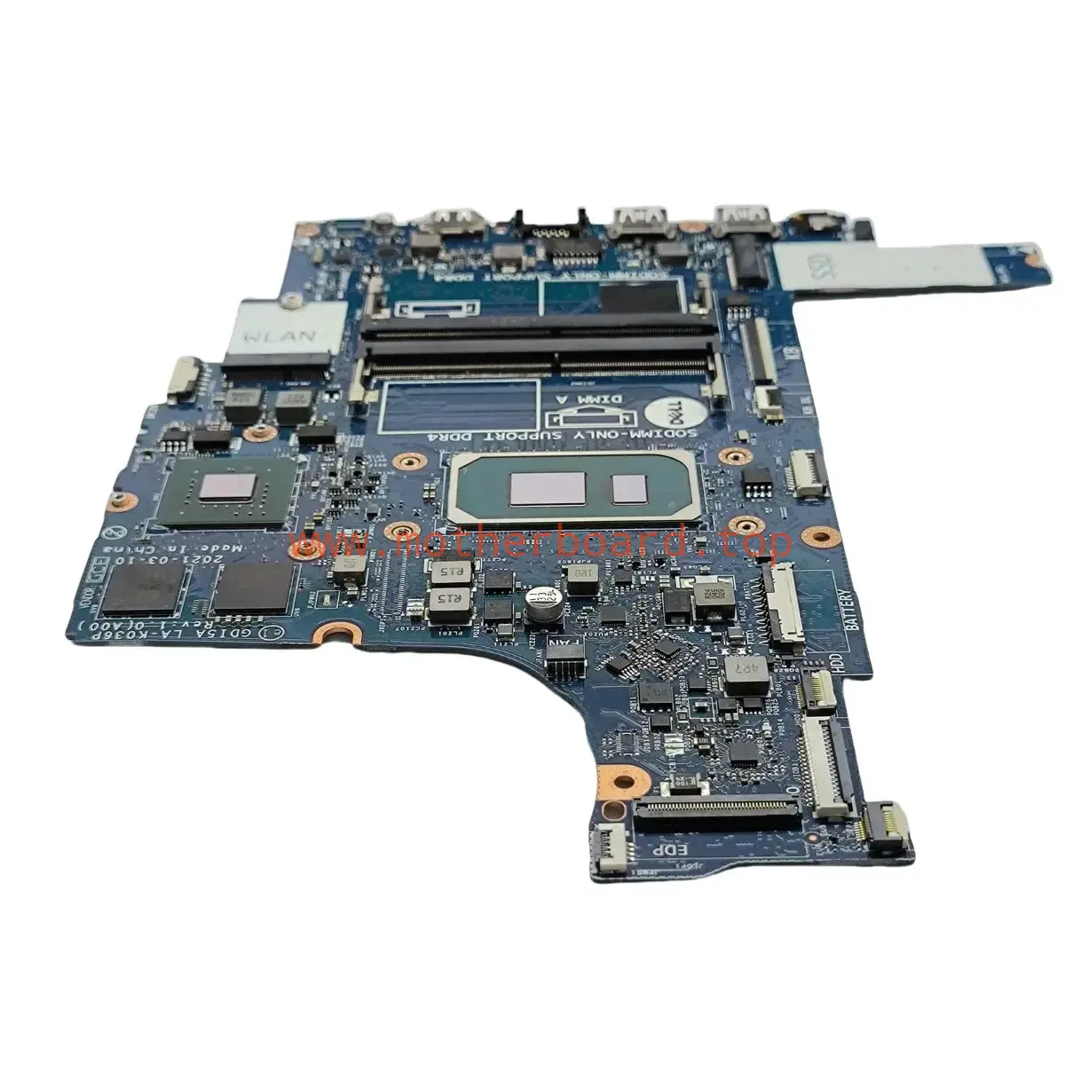 For Vostro 3400 3500 Inspiron 3501 Motherboard LA-K036P i5-1135G7 i7-1165G7 CPU 3