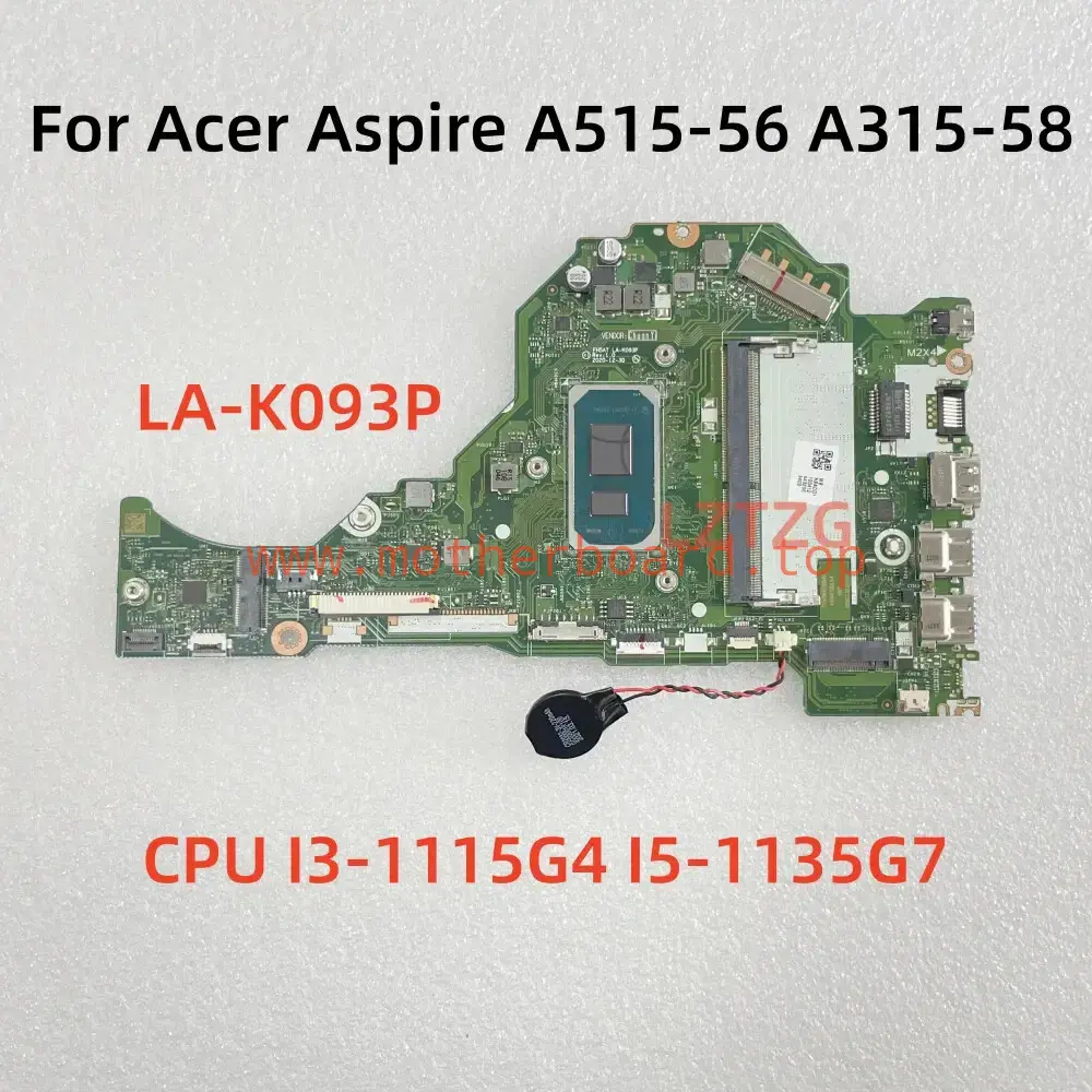 LA-K093P For Acer Aspire A315-58 A515-56 Motherboard I3-1115G4 I5-1135G7 Tested