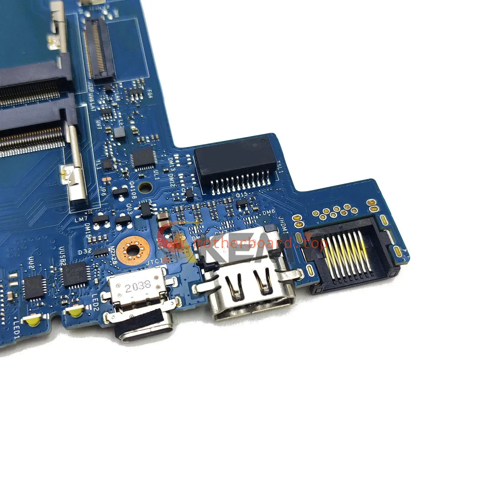 LA-K205P Laptop Motherboard For HP 15-DW With R3 R5 R7 DDR4 100% Fully Tested OK 4