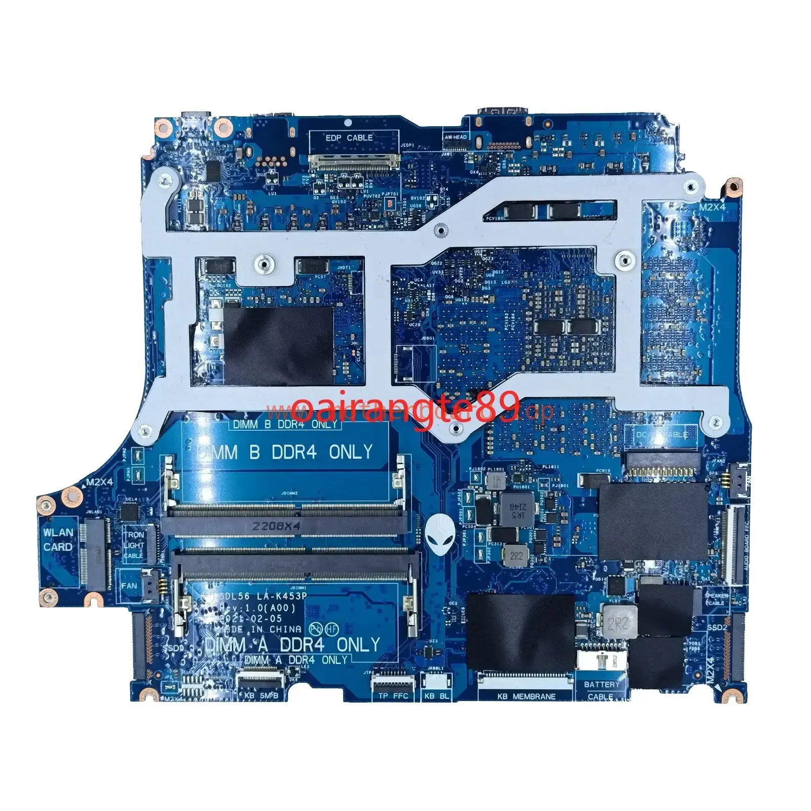 LA-K453P For Dell Alienware M15 R5 Motherboard R5-5600H R7-5800H CPU RTX3070 8GB