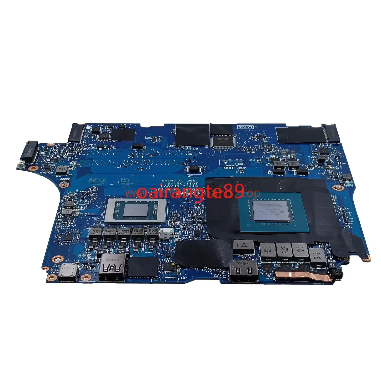 LA-K453P For Dell Alienware M15 R5 Motherboard R5-5600H R7-5800H CPU RTX3070 8GB 4