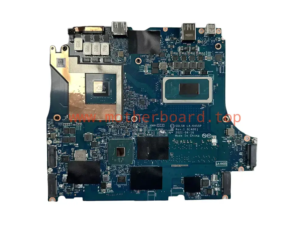 For DELL G15 5511 Motherboard i7-11800H RTX 3050 LA-K455P 0YCWHG YCWHG