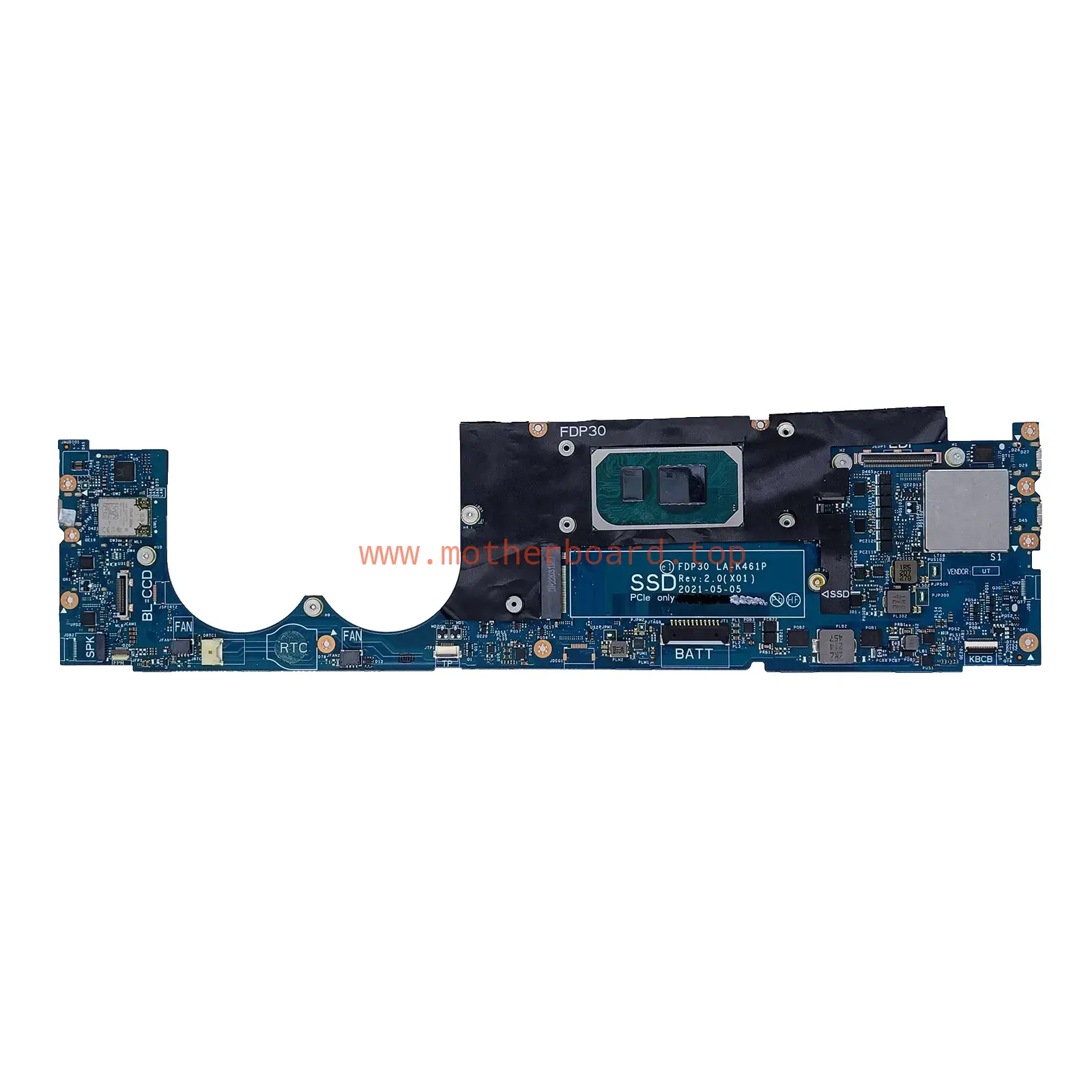 09DGPY For Dell XPS 13 9305 Motherboard FDP30 LA-K461P SRK05 i5-1135G7 16GB 2