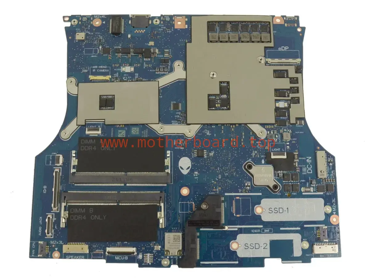 For Dell Alienware x17 R1 Motherboard LA-K472P G1YR4 W/ i7-11800H CPU RTX3060 2