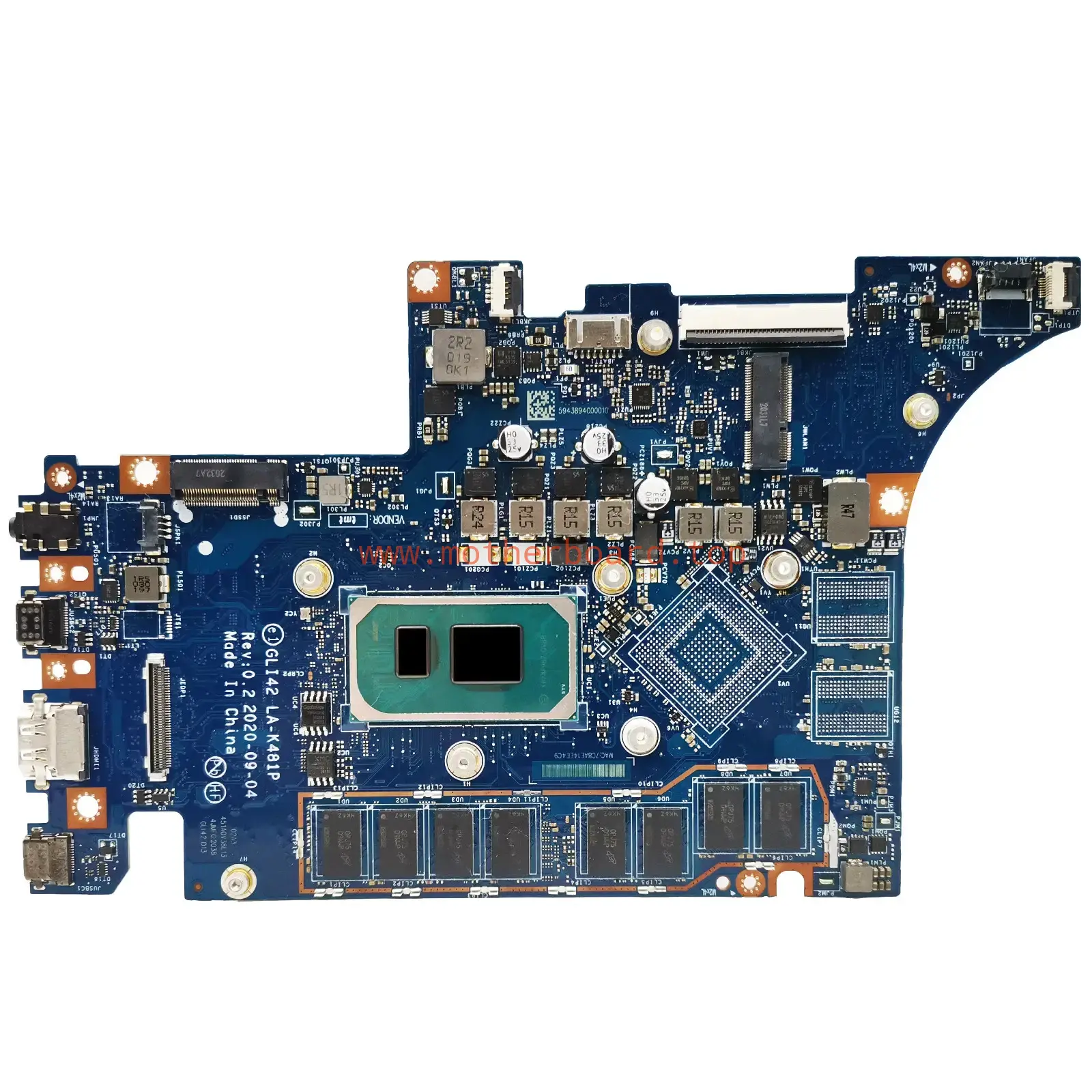 For Lenovo Ideapad 5 Pro-14ITL6 LA-K481P Motherboard i5-1155 i7-1165 CPU 16G