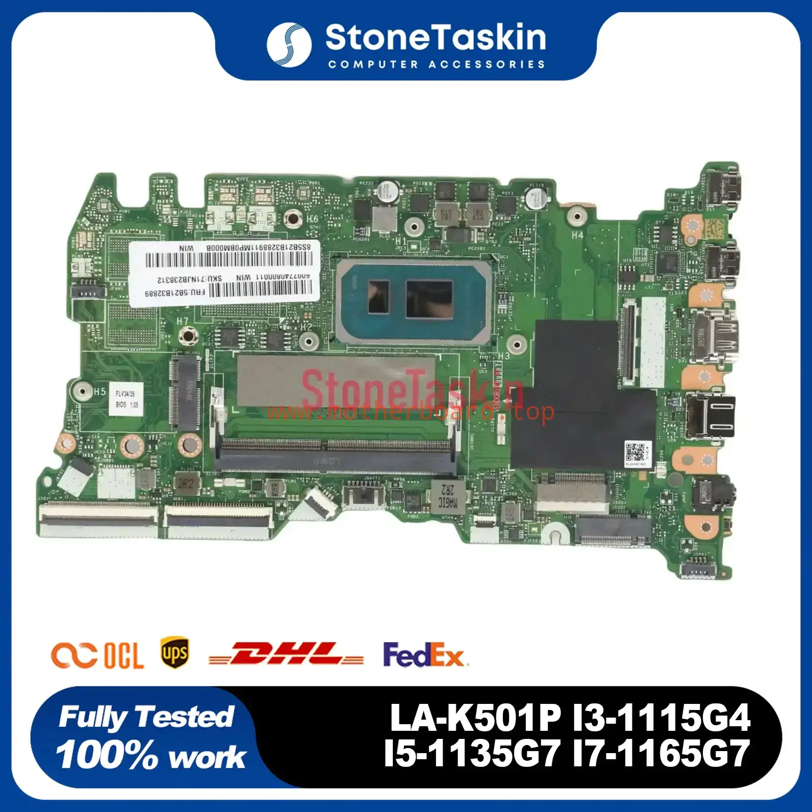 LA-K501P For Lenovo ThinkBook 15 G2 ITL 14-ITL 14S MB I3 I5 I7 4/8GB 5B21B36503