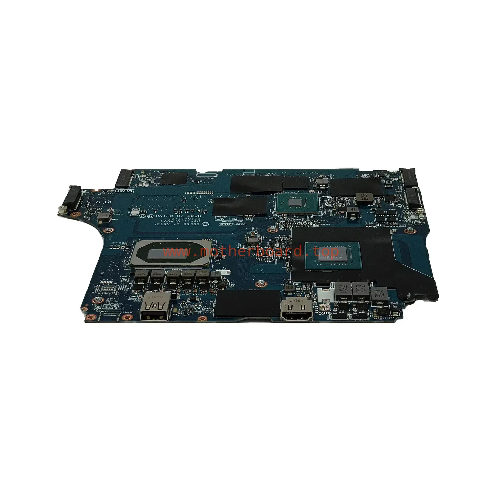 0WCM79 For Dell G15 5510 laptop Motherboard GDL55 LA-K662P i5-10500H GTX1650 4GB 4