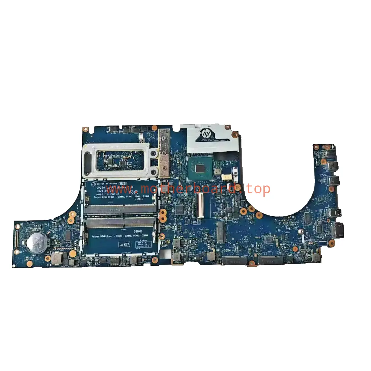 M75777-601 For HP ZBook Fury G8 Motherboard GPZ50 LA-K771P LA-K772P I7-11800H 2
