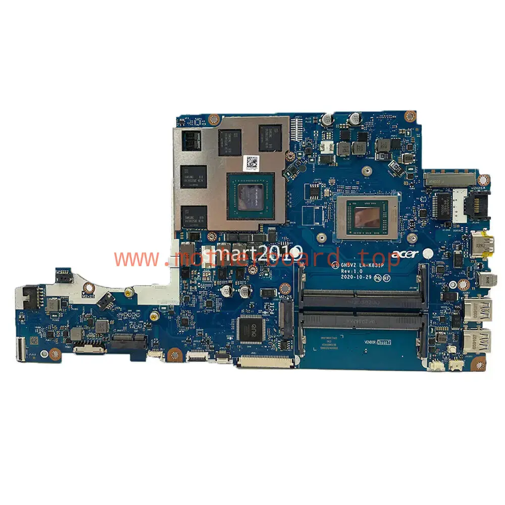 Motherboard for Acer A715-42G LA-K831P W/ R5/R7 CPU GTX1650 RTX3050 RTX3050TI