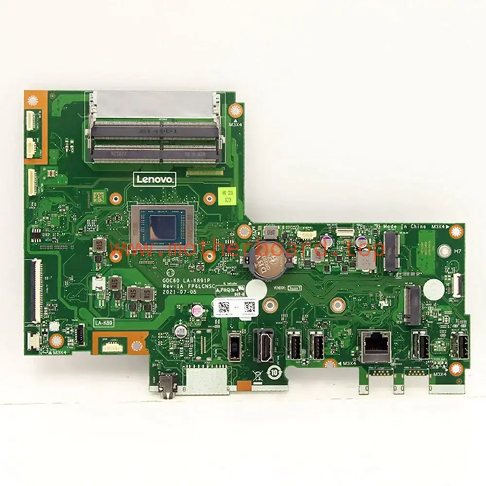 For Lenovo IdeaCentre 3-27ALC6 24ALC6 R5-5625U Motherboard LA-K891P 5B21D16934