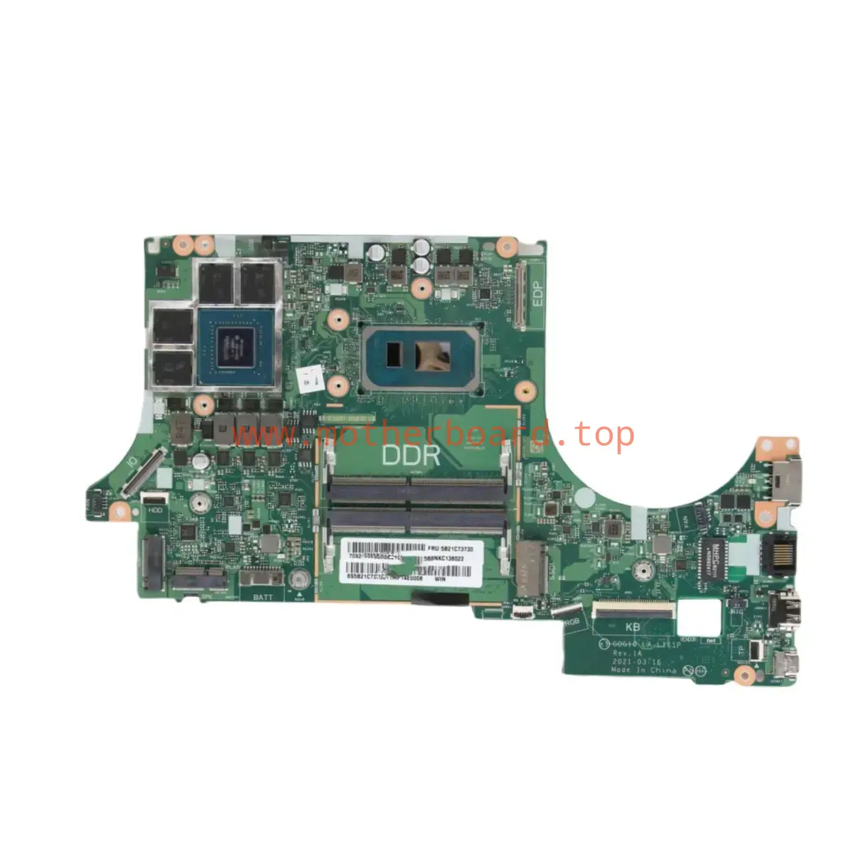 LA-L161P For Lenovo IdeaPad Gaming 3-15IHU6 Motherboard I5 I7 11th Gen RTX3050