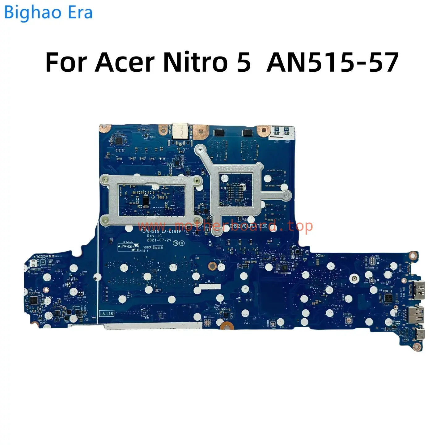 LA-L181P For Acer Nitro AN515-57 Motherboard With i5 i7 CPU GTX1650 RTX3050 GPU 2